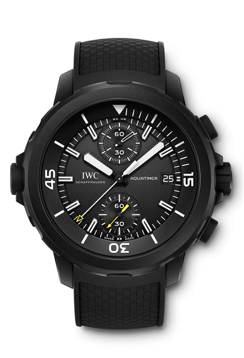 iwc aquatimer chronograph edition galapagos|iwc aquatimer galapagos edition.